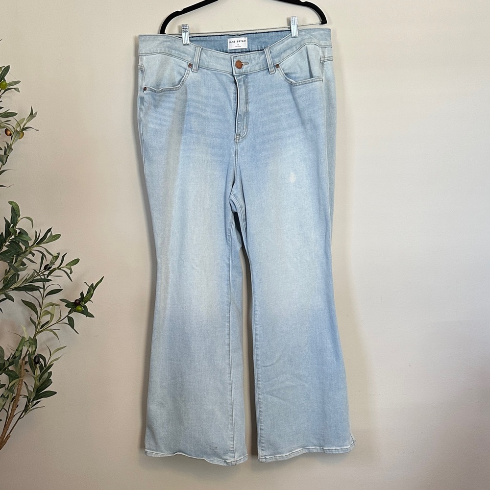 Lane Bryant Light Blue Flare Jeans